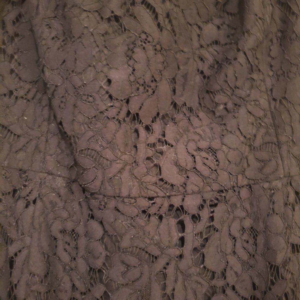 City Chic Black Lace Off The Shoulder Dress Size 18 - Picture 3 of 7